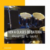 Clases de Batería  en Crescendo  - Crescendo Music