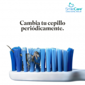 Cambia tu cepillo periódicamente  - SmileCare Clínica Dental de Especialidades