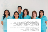 Suspensión de actividades  de SmileCare - SmileCare Clínica Dental de Especialidades