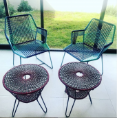 Precioso trabajo en sillas  - Sillas Acapulco Atlix