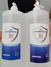 Gel antibacterial Ortocom - Equipo Ortopédico Ortocom