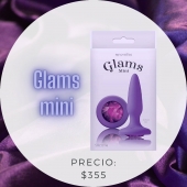 Glams Mini Purple, podrás experimentar sensaciones únicas sin vibración. Su diseño en  su suave material de silicona garantizan una experiencia cómoda y segura.  - Lilith & Lust - Sex Shop