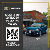 Solicita una cotización de autos nuevos. - Chevrolet Peregrina Puebla