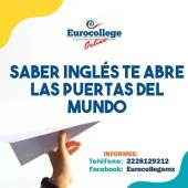 ¡Pide informes! - Eurocollegemx- Centro Internacional de Idiomas