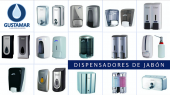 Dispensadores de jabón - Gustamar - Productos de Limpieza