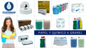 Papel y químico a granel - Gustamar - Productos de Limpieza