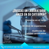  - Laboratorio de Microbiología Pasteur - Laboratorio de Análisis de Alimentos