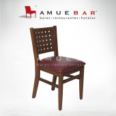 Silla Mena Perforada a sólo $1,350.00 +iva.
Estrcutura de madera con asiento acojinado.
Frente: 46cm Profundidad: 50cm Altura: 83.5cm - Mueblería Amuebar - Muebles para Negocio