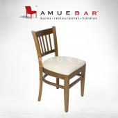 Silla Andrea a sólo $1,350.00 +iva.
Estrcutura de madera con asiento acojinado.
Frente: 42cm Profundidad: 43cm Altura: 83cm
- Mueblería Amuebar - Muebles para Negocio