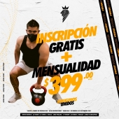 La manada unida perdura sobre cualquier adversidad
Recuerda que ya puedes venir a entrenar en un horario de 6am a 8pm entre semana, ¡No pierdas tu oportunidad de aprovechar estos super descuentos!
*Seguimiento obligatorio de medidas de higiene - Empire Fitness