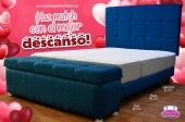 ¡RECÁMARAS QUE ENAMORAN!
Tenemos todo para tu descanso, bases, cabeceras y baúles
Capitonado en la parte superior
Tela suede o loneta importada
Color personalizable (gris, beige, negro, chocolate, lila, turquesa y más) - La Bodega del Colchón