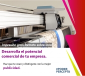 Contamos con la mejor publicidad. - Percepta Diseño Integral