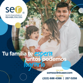 Tu familia te espera, juntos podemos lograrlo.
Ríe y vuelve a ser feliz. 
¡Lideres en Rehabilitación de Adicciones!  - Clínica SER – Especialistas en el Tratamiento de Adicciones