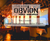 Ven y conoce donde están los mejores cortes y vinos  - Obvion Steak & Bar