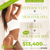 Hypersculpt + Mesoterapia + Lipolux + Moldeadores  - CELAM - Centro Médico Láser de Sonata