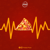 Si tu corazón se acelera es porque necesitas una pizza - Paraíso Pizza
