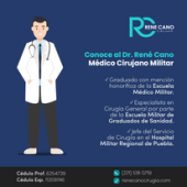 Cuida tu salud con ayuda del médico mejor capacitado - Dr. René Cano - Cirujano General y Cirugía Laparóscopica