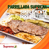 Nuestra parrillada es simplemente irresistible…. - Taquería Suprema