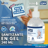 Además tiene certificado NSF Y GREEN SEAL.
70 % de alcohol.
Sin aroma.
Sin irritantes ni toxinas.
No contamina el medio ambiente. - Siltecsa - Venta y distribución de equipo y artículos de limpieza para hogar, negocios e industria
