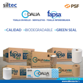 Certificación green seal 
¡Conoce la gran variedad de papel que manejamos! - Siltecsa - Venta y distribución de equipo y artículos de limpieza para hogar, negocios e industria