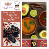 Prueba nuestras deliciosas salsas, todas tienen un sazón que te va a encantar
Te esperamos en La Lupita - Cocina Típica Mexicana Lupita