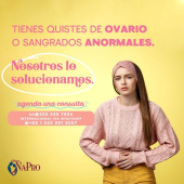 Si tienes quistes de ovario, sangrados anormales o cualquier otro problema de salud ginecológica, nosotros te ayudamos. - Ginecobstetra - Dr. Joaquín Ruiz Sánchez Clínica NaPro