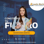 Visita nuestro sitio web y descubre un mundo de posibilidades en la educación abierta, somos tu mejor opción. Educación flexible y sencilla.  - Bachillerato en 8 meses - Loyola Marín