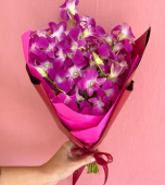 Ramo de Dendrobium - Narciso - Artesanía Floral