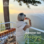 En Jonotla maravíllate con los paisajes que nos rodean de la mano de la Casona de Don Porfirio - Hotel Boutique & Spa La Casona de Don Porfirio