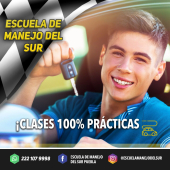 Puedes llamarnos, enviarnos un mensaje o visitar nuestra página web para conocer todos los detalles sobre nuestros cursos y promociones. - Escuela de Manejo del Sur Puebla