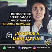 ¡Aprende a manejar de nuestra mano! - Escuela de Manejo del Sur Puebla