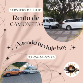  - Renta de camionetas - Electravel Viajes