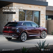 Buick Envision 2023
Experimenta la belleza y el estilo, en cada uno de tus viajes con el diseño exclusivo de Buick Envision
Llévala a casa con:
*Año de seguro GRATIS exclusivo con GMF*
La SUV que se reinventa para ti. - Peregrina Lujo Angelópolis - Cadillac, Buick y GMC