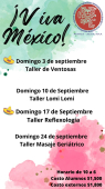 Te invitamos a nuestros talleres de septiembre.
 - Colegio Mexicano de Masaje Puebla Agua Azul