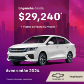 AVEO SEDÁN 2024 - Chevrolet  Angelópolis