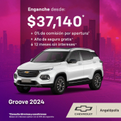 Groove 2024
 - Chevrolet  Angelópolis