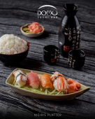 Fusionamos lo casual con lo sofisticado y tuvimos como resultado unos legendarios nigiris. - Domu Sushi Bar Puebla