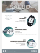 Glucómetro Monitor de Glucosa Digital GI44-Beurer. 
Baumanómetro Bluetooth Presión Arterial. - Five Medical Solutions Group - Equipo Médico y Biomédico Puebla