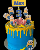 ¿El macho? Pastel Minions ricos en sabor, perfectos para los amantes del chocolate. - Sweetie Pie Bakery