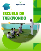 ¿Sabías que contamos con una Escuela de Taekwondo, tanto para alumnos internos como externos?  - Colegio Saint Marie