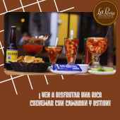 ¡Ven y acompaña este rico platillo con una cerveza! - La Perla Marisqueria