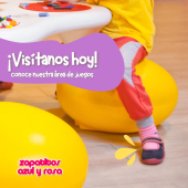  - Zapatitos Azul y Rosa