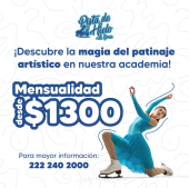 ¿Te gusta el patinaje artístico?¡Ven con nosotros! - Pista de Hielo La Noria