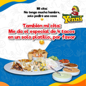  - Tacos de mariscos Yenni San Hipolito