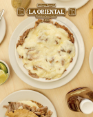Queso Árabe: una experiencia de sabor única Queso fundido a la perfección, se combina con nuestra carne para crear un sabor inigualable. - Antigua Taquería La Oriental