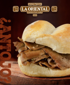 ¿Antojo?  Nada como una Torta Árabe llena de sabor.  ¡Ven a disfrutar del verdadero antojo poblano!  - Antigua Taquería La Oriental