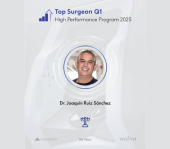 En Clínica NaPro estamos muy orgullosos?del reconocimiento que Top Surgeon Q1 otorgó a nuestro Dr. Joaquín Ruiz Sánchez por colocarse en el top de los cirujanos en cirugía robótica con excelentes resultados y productividad.
 - Ginecobstetra - Dr. Joaquín Ruiz Sánchez Clínica NaPro