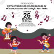 Demostración de las Academias de Música y Danza del Colegio San Pedro