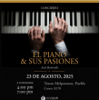 Concierto El Piano y sus Pasiones