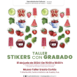 Taller Stickers con Grabado